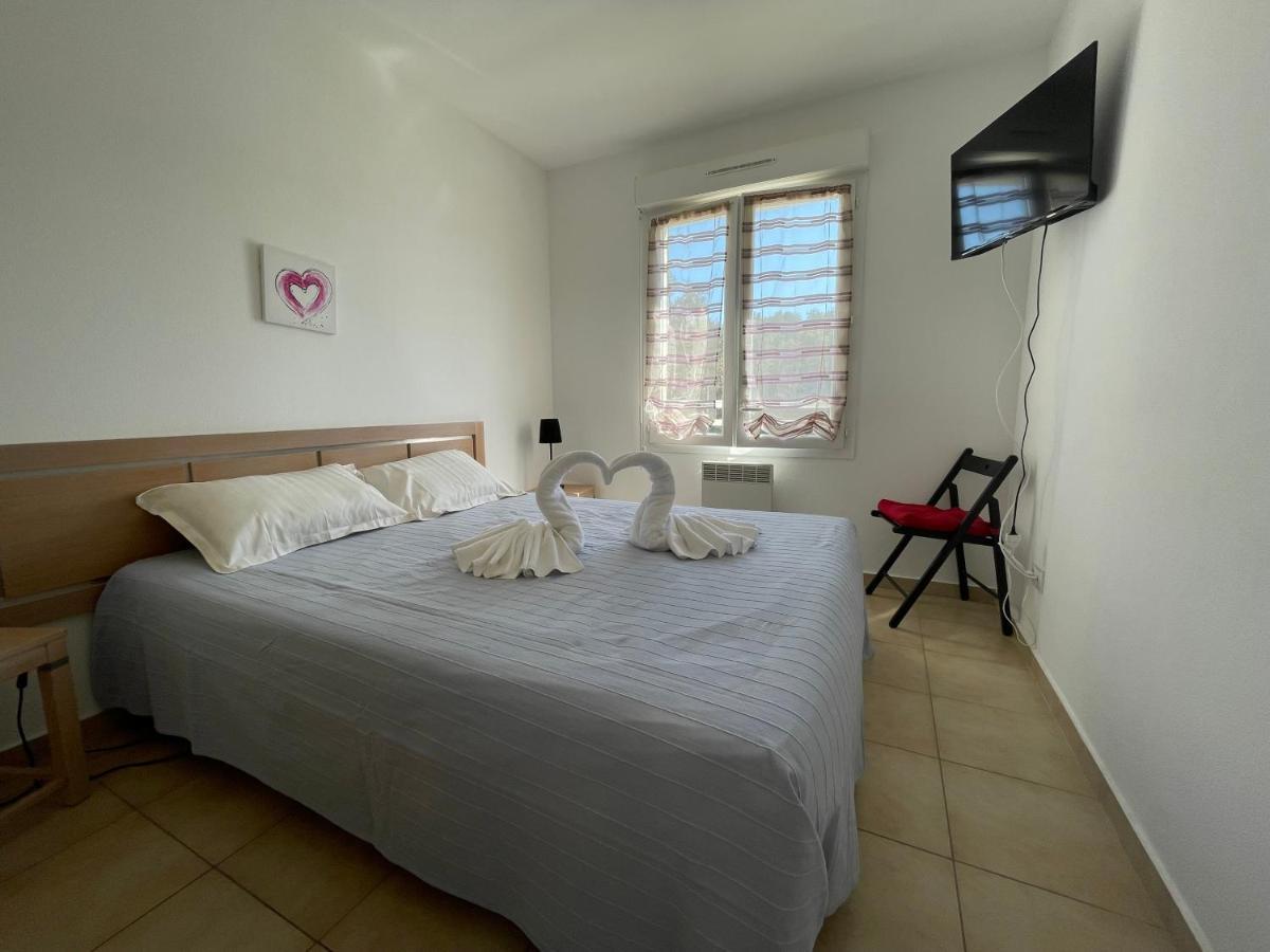 Appartement Tout Confort 2-4 Pers 500 M De La Plage Avec Piscine Et Wifi Santa-Maria-Poggio  Ngoại thất bức ảnh